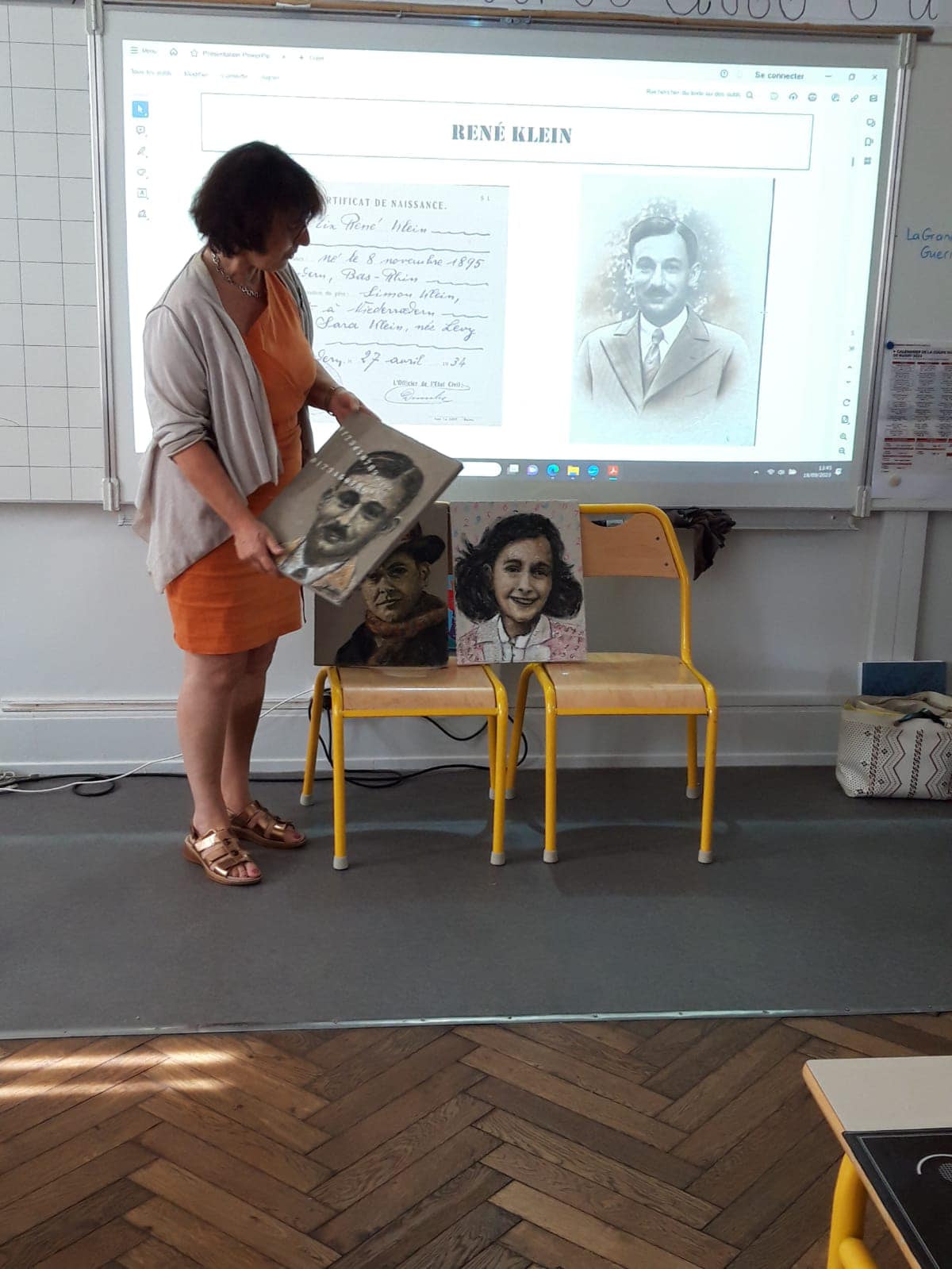 René Klein, grand oncle de Francine Mayran